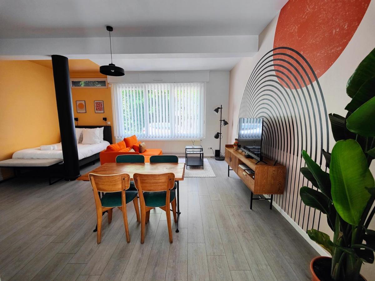 Le Rainbow - Grand studio avec terrasse Dunkirk Extérieur photo